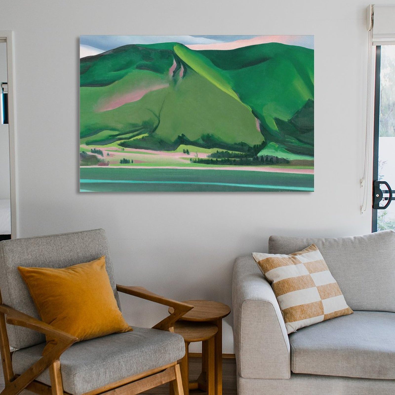 Amazon.com: Georgia O'Keeffe Prints，Green Mountains, Canada by