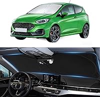 Vista 141 de Parasol, protector plegable para ventana delantera, plegable, visera para parabrisas 240T, cobertura completa para mantener el automóvil fresco