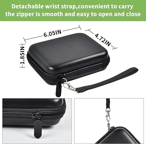 Miniatura 3 de Funda compatible con LaCie Rugged Mini 1TB 2TB 4TB 5TB Disco duro externo HDD portátil, soporte de almacenamiento para discos duros para Mac y PC y