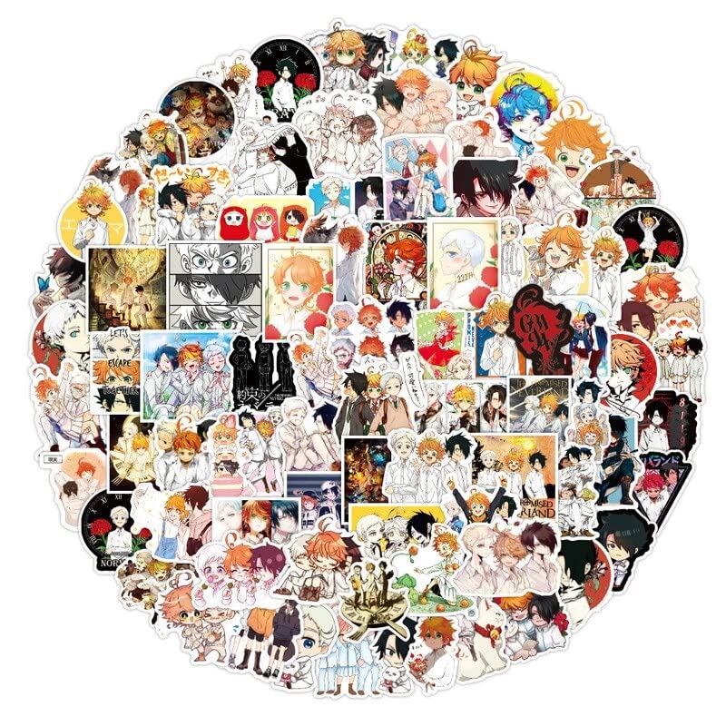 Anime Stickers Marvelous Quality (The Promised Neverland 100PCS)