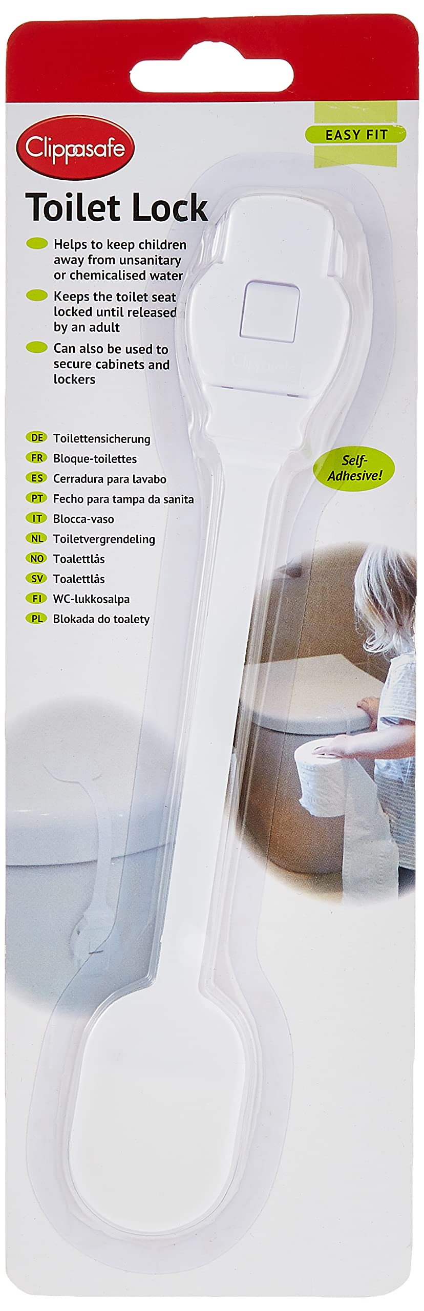 Clippasafe Toiletten-Sicherung