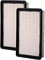 Vista 2 de ECOGARD Filtro de aire de motor XA5395 prémium para Hyundai Elantra 2001-2006, Kia Spectra 2004-2009, Hyundai Tiburon 2003-2008, Kia Spectra5