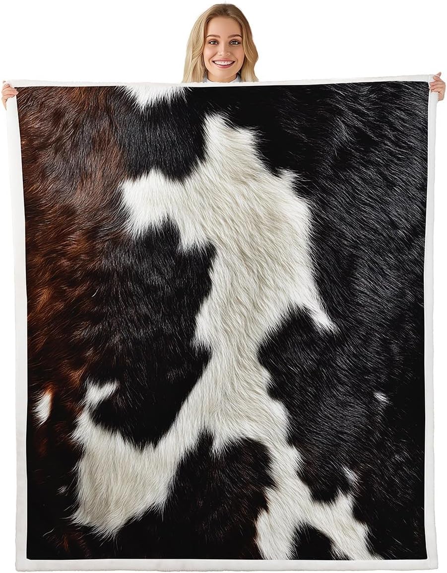 Shark Sherpa Blanket Throw 50"x60" Ocean Marine Life Theme Fleece Throw Blanket for Bed Sofa Couch Kids Decor White Print Plush Blanket Utra Soft Sea AnimalBedroom Black