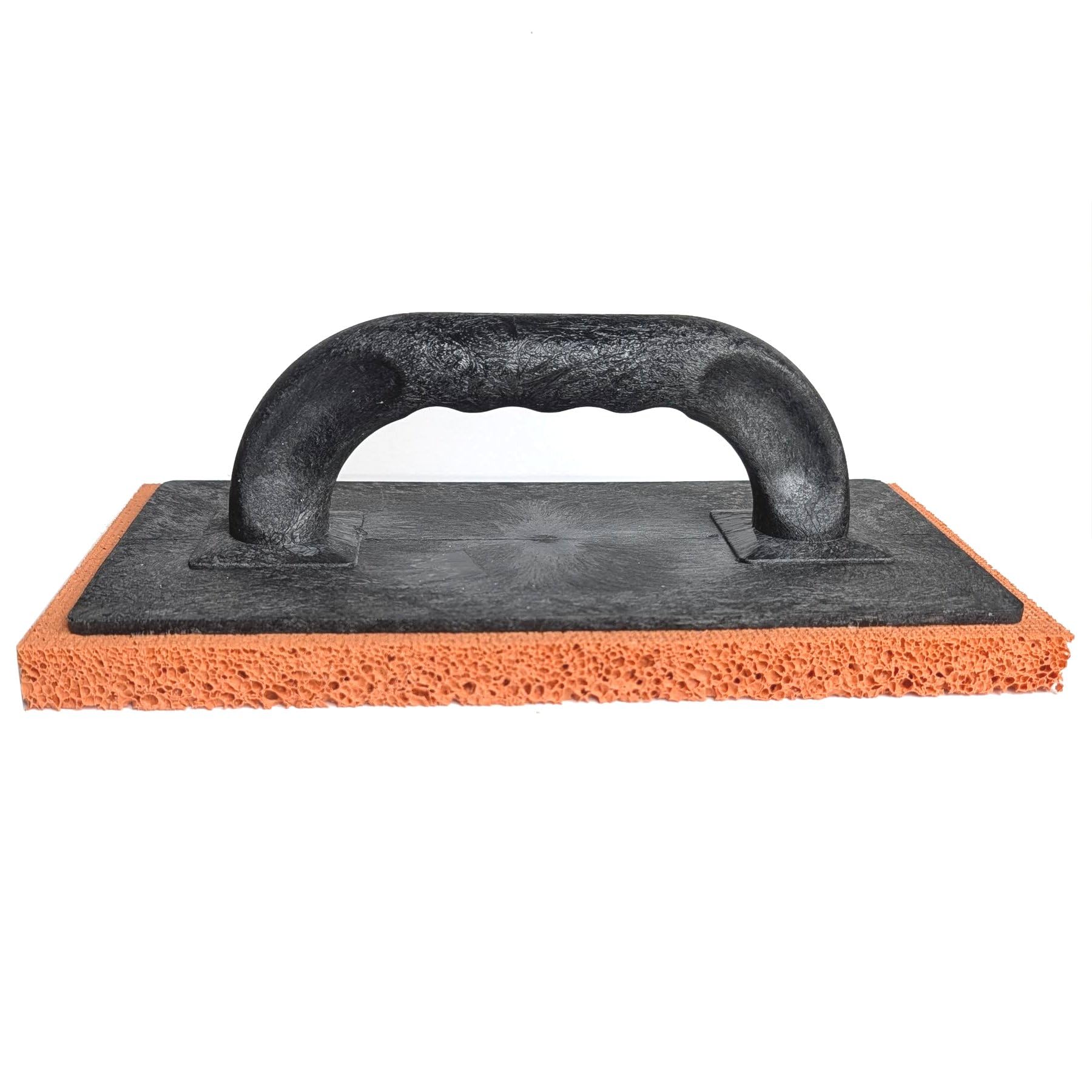 4 spugne galleggianti in gomma grossa arancione, 280 x 140 x 18 mm, cazzuole per intonaco e rendering (4 pezzi)