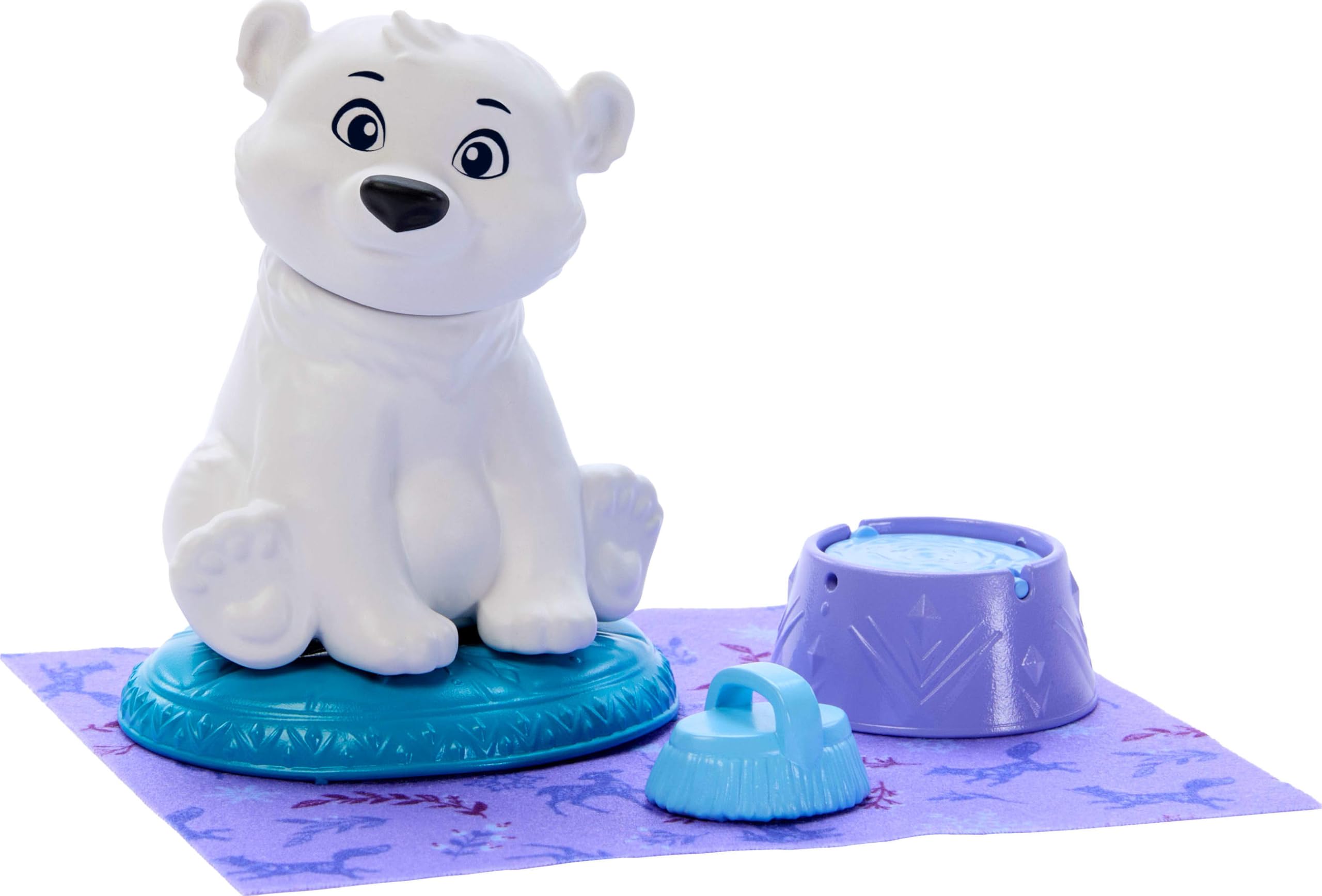 Mattel Disney Frozen Elsa Fashion Doll & Bear Cub Figure with 4 Accessories Including Animal Bed & Blanket - Image 4