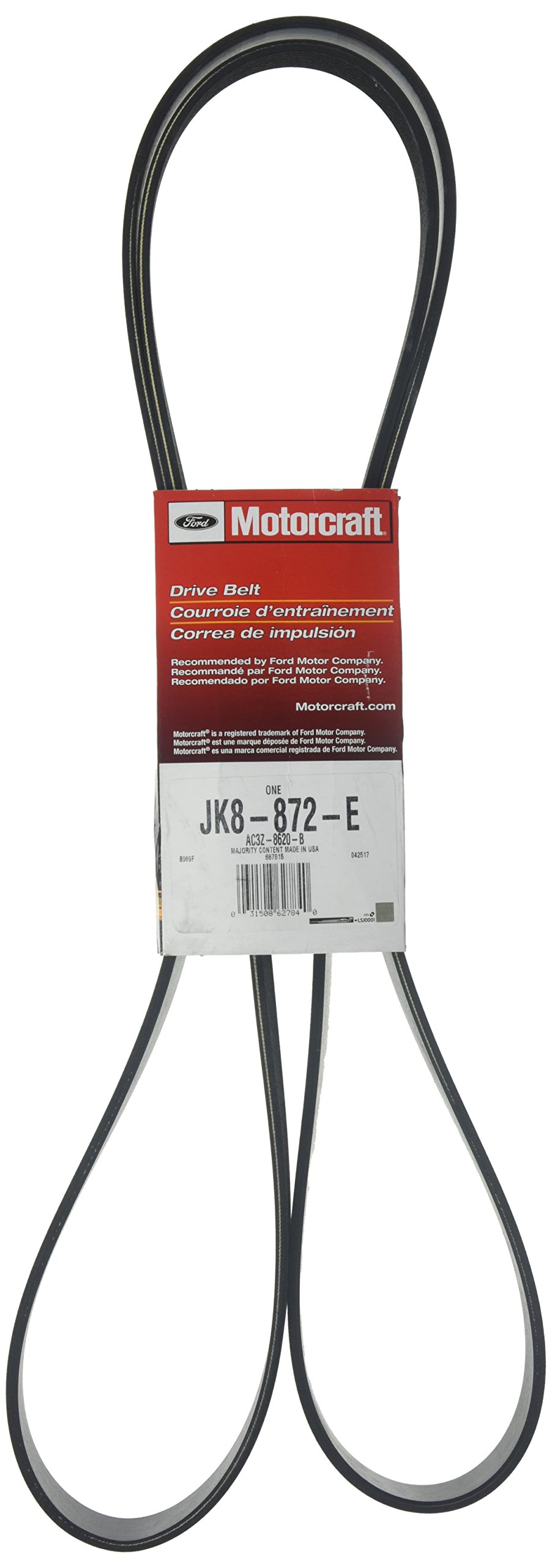 Amazon.com: Motorcraft - V-Belt (P) (JK8872E) : Automotive