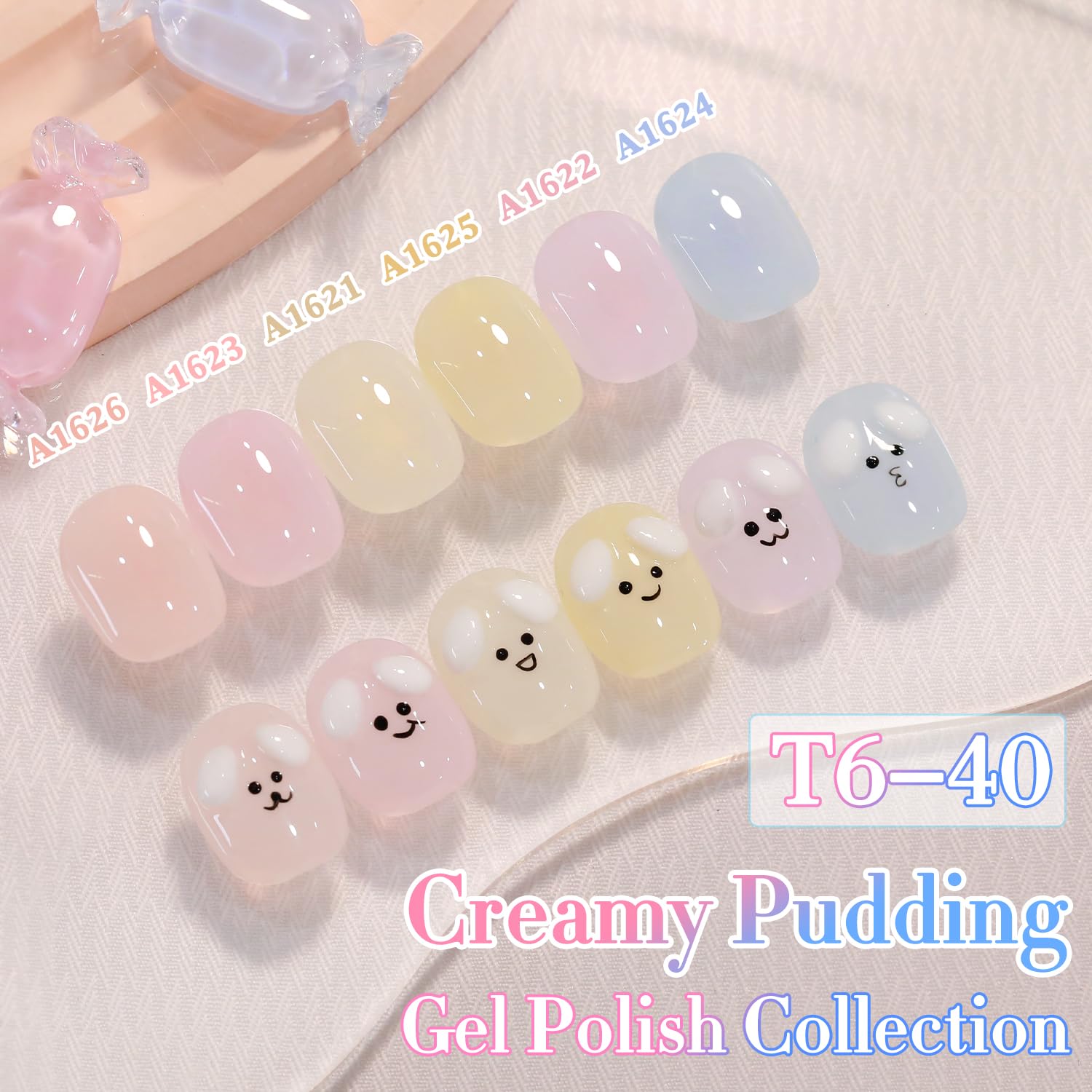 Amazon.com : Double Rhythm 0.50 OZ Translucent Gel Polish Same
