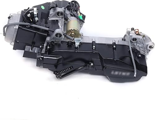 Miniatura 7 de ZAWAYINE Juego completo de motor refrigerado por aire de 150 CC de 4 tiempos GY6 de un solo cilindro, motor de motor de caja larga, ciclomotor,