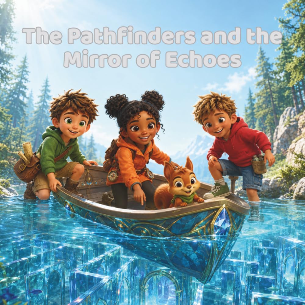 The Pathfinders and the Mirror of Echoes: A Lake and Mirror Maze Adventure About Courage and Self-Belief