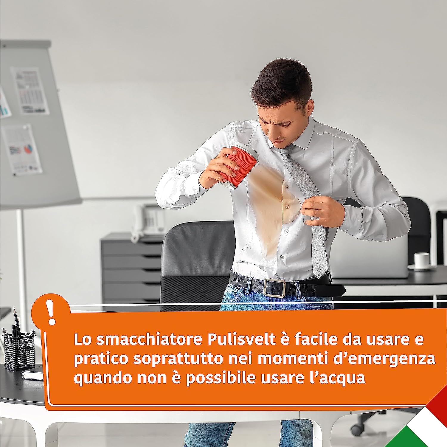 Pulisvelt smacchiatore a secco – 150 ml – Rimuove macchie da tessuti e superfici kit con Spugna Brandizzata SPESA & RISPARMIO Inclusa – Variazioni 4/8/12 Pezzi (12)
