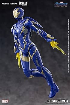 御模道 1/9 アイアンマン マーク49 レスキュー プラモデル　未組立品 Amazon | HiPlay 御模道 1/9 アイアンマン ペッパー・ポッツ