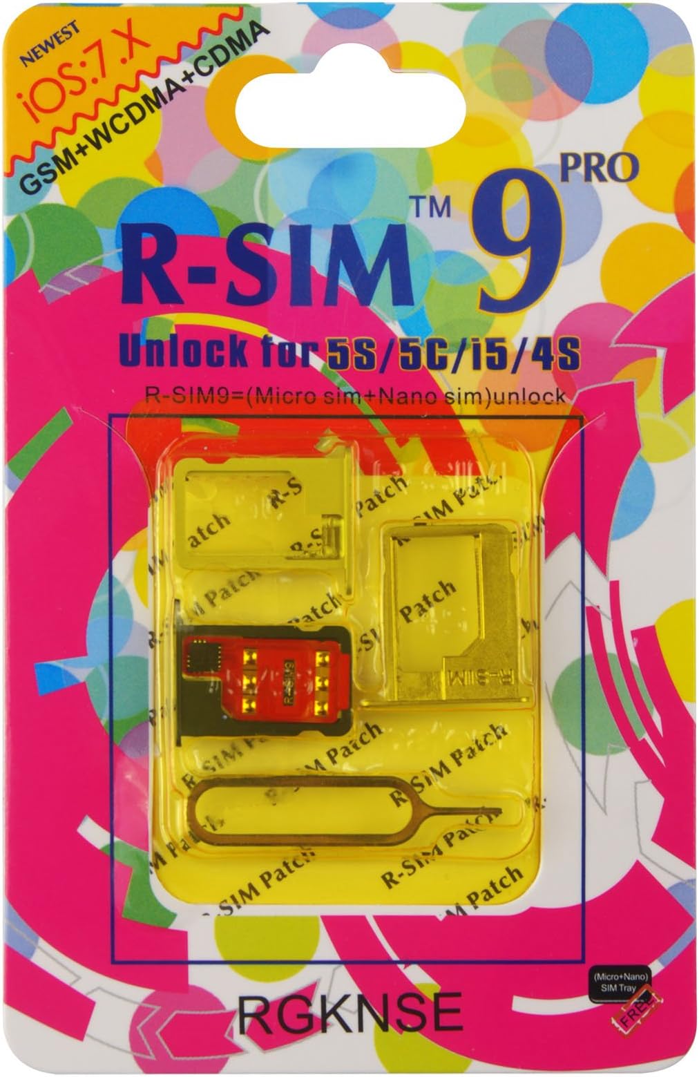 R-SIM9 Pro for iPhone 4S and 5 iOS 6 - 8.2 Compatible With Almost Any GSM Carriers Worldwide
