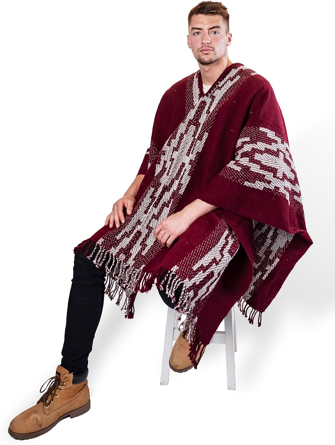 Experience Ultimate Comfort with Our Wool Poncho Men Collection, Clint Eastwood poncho, Wool Poncho, Wool Ponchos Men