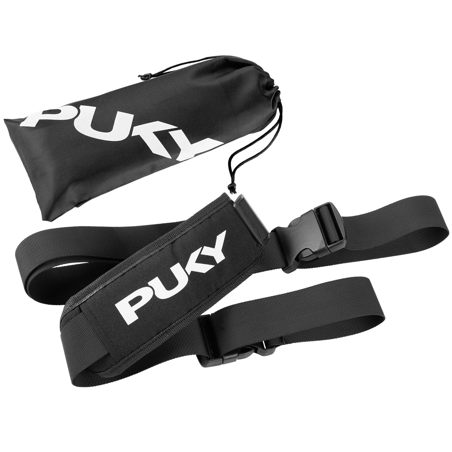 PUKY Buddy | Sangle de Transport | pour draisiennes & trottinettes | Transport Facile & Confortable | Longueur réglable pour Tous Les Parents | Résistant & Pratique | Idéal pour Les Excursions