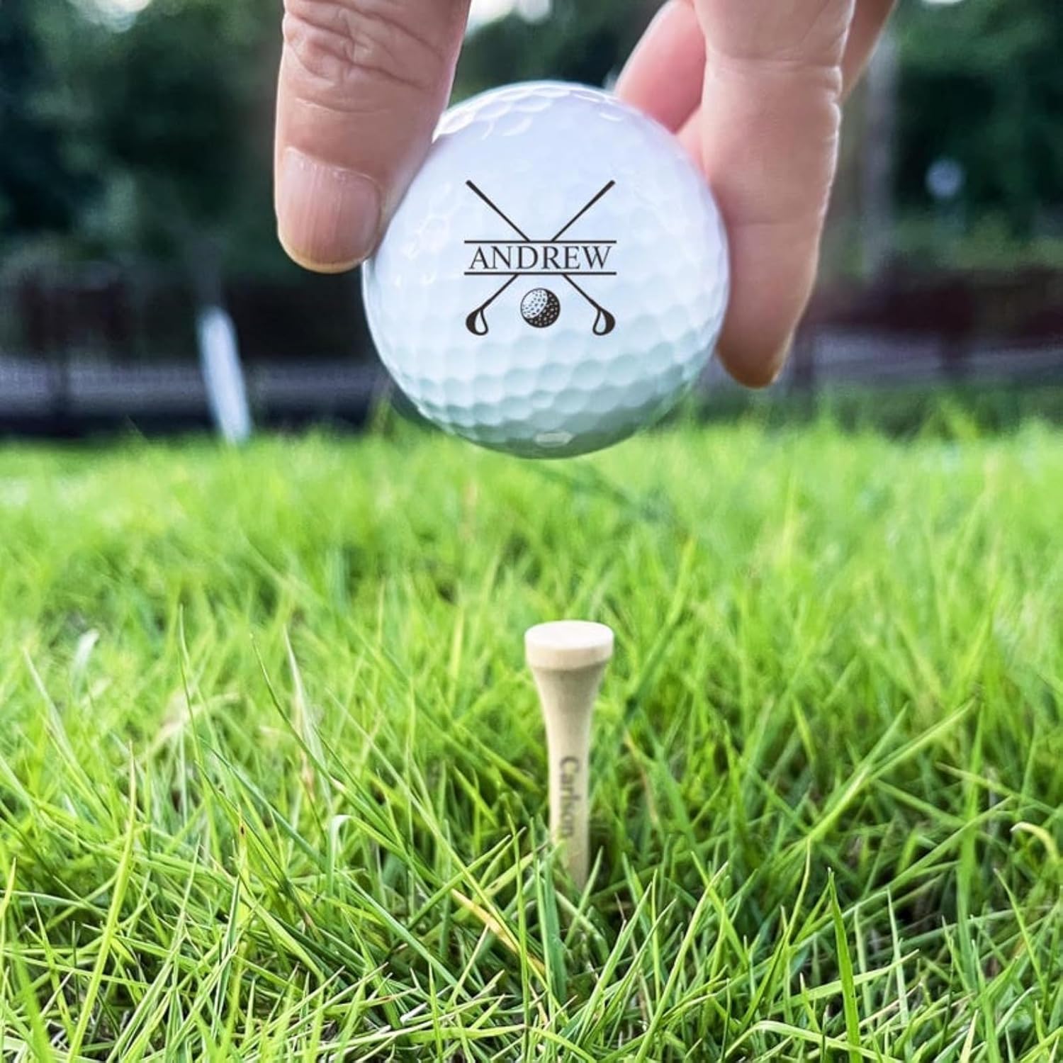 Custom Golf Balls,Personalized Golf Balls,Customized Monogrammed & Name Golf Ball,Gift for Husband,Golfer Gifts for Men,Fathers Day,Birthdays,Christmas,Wedding Gift