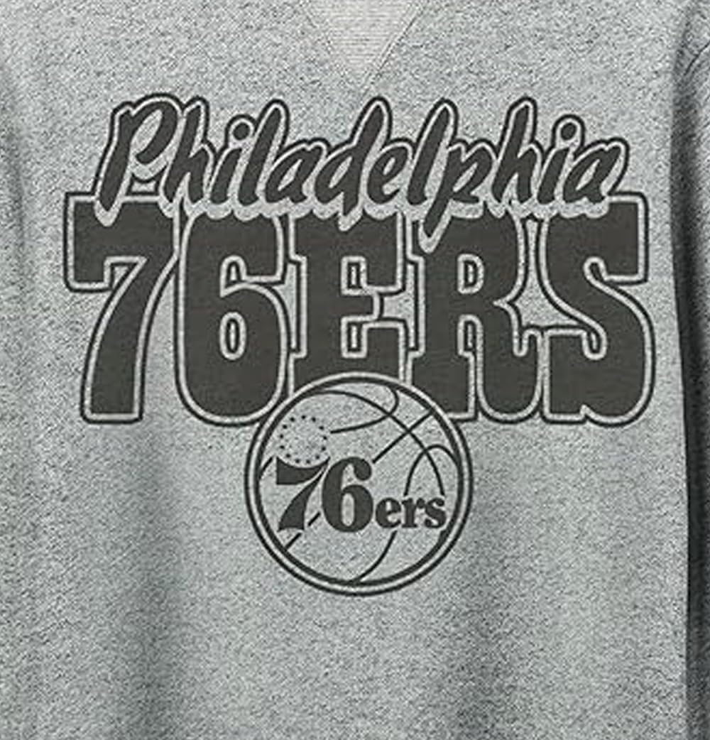Junk Food Clothing Men's Philadelphia 76Ers Formation Fleece Sweatshirt