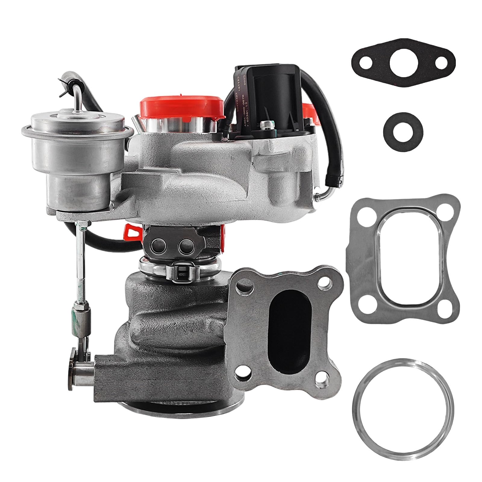 View 1 of 12685682 Turbo Turbocharger TD025 Compatible with Chevy Cruze Turbo, Buick Encore 2016-2019 1.4L Replace 667206, 4918004075, 4918004070