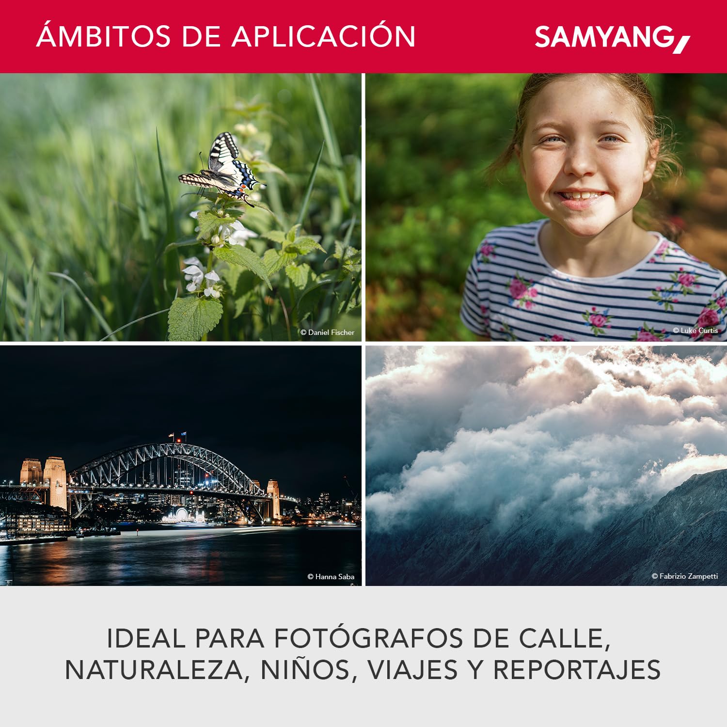 Samyang AF 45 MM F1.8 FE SONY E - Objetivo de formato completo para cámaras Sony Alpha sin espejo (montura FE y E, formato completo, sensor APS-C, rosca de 49 mm)