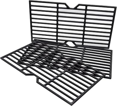 Grill Replacement Parts for Charbroil 463436215 463433016 463432215 463441514 463440109 463436214 463439915 463420508 463441312 463420507 463436213 Gas Grills, 4-Pack 16.875" x 9.25" Grill Grates