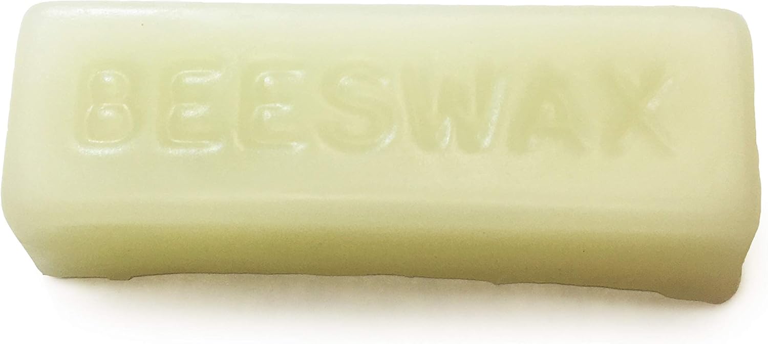 Alternative Imagination 100% Pure Beeswax Bar, White Ivory (1 Ounce), Made in USA