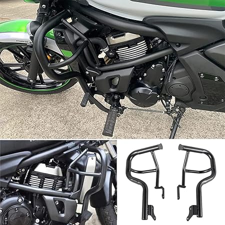 Blocs Pare-chocs Moto Fydun - 3 Paires Noir (22/25/28mm) - Protection Anti-Chute Nylon Pour BMW R1200GS, R1150GS Et Plus