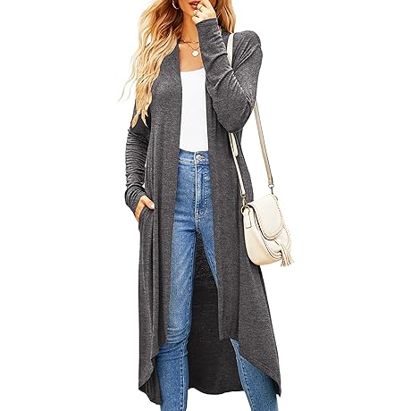 Womens Long Casual Cardigan: The Epitome of Effortless Style