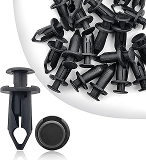 20pcs Fender Clips/Body Rivets ATV Push Pins Compatible with Honda Ranger RZR 800 900 Sportsman XP 850 Suzuki Kawasaki Polaris Bumper Fasteners Clips 7661855