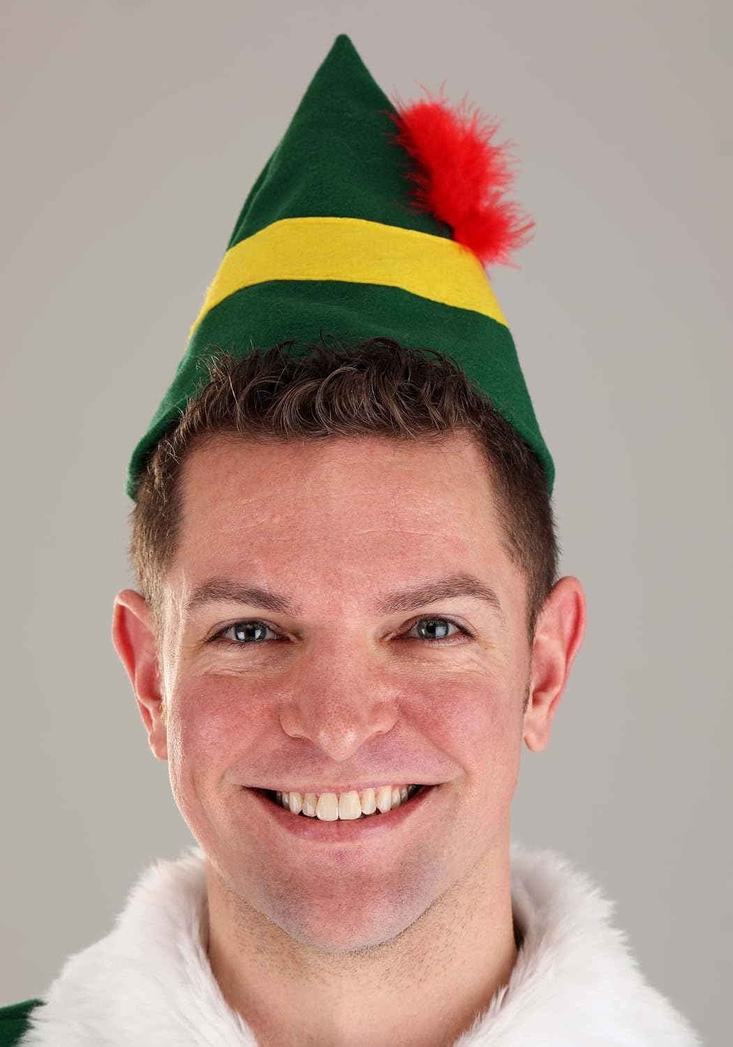 Authentic Buddy The Elf Costume for Adults, Elf Movie Outfit for Men, Christmas Cosplay Holiday Dress-Up