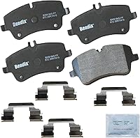 Vista 274 de Pastillas de Freno Delanteras Cerámicas Bendix Priority1 CFC430A para Modelos Selectos INFINITI G35, I30, Nissan 350Z, Altima, Juke, Maxima, Sentra