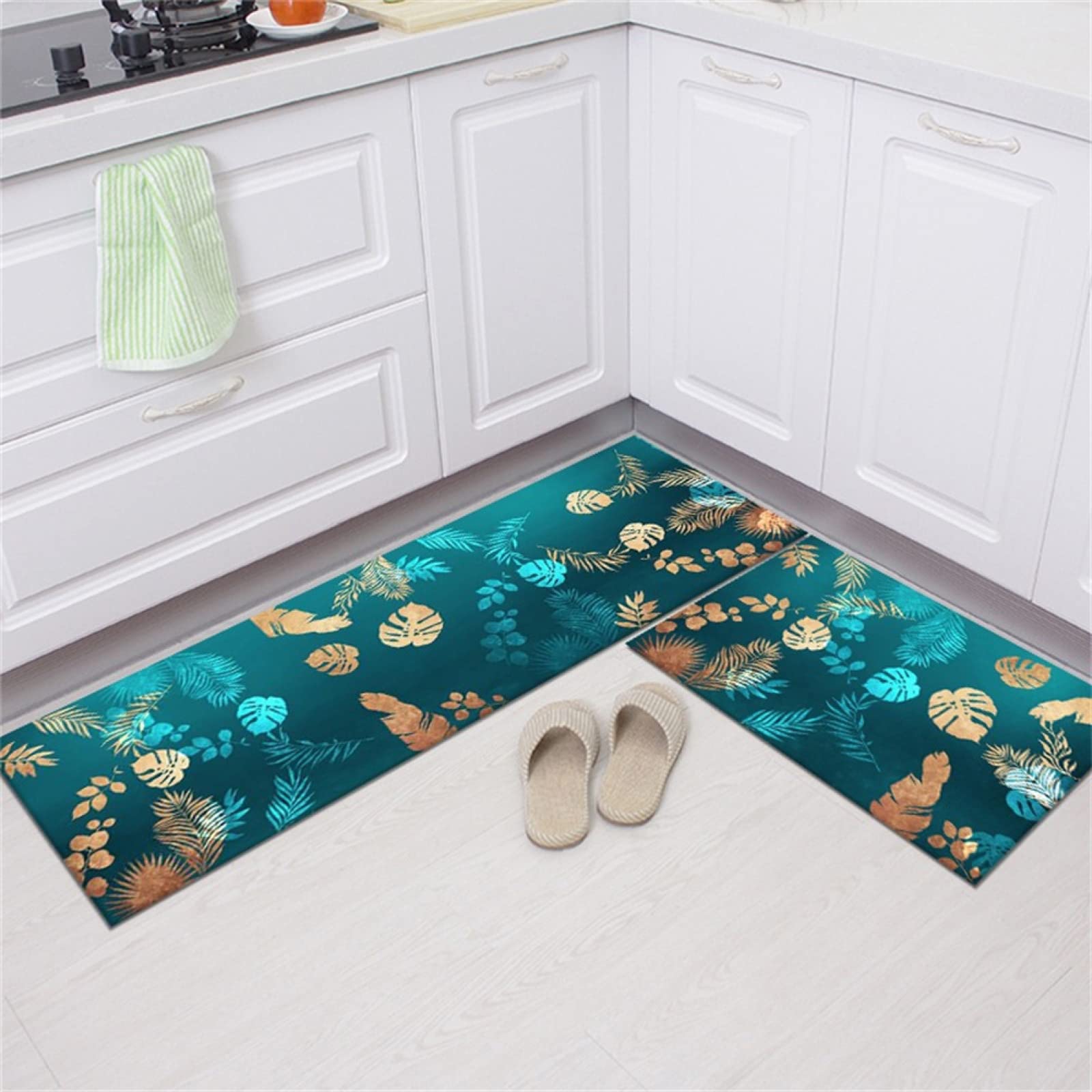 Tapis de sol cuisine lavable pour protéger la salle à manger et salon