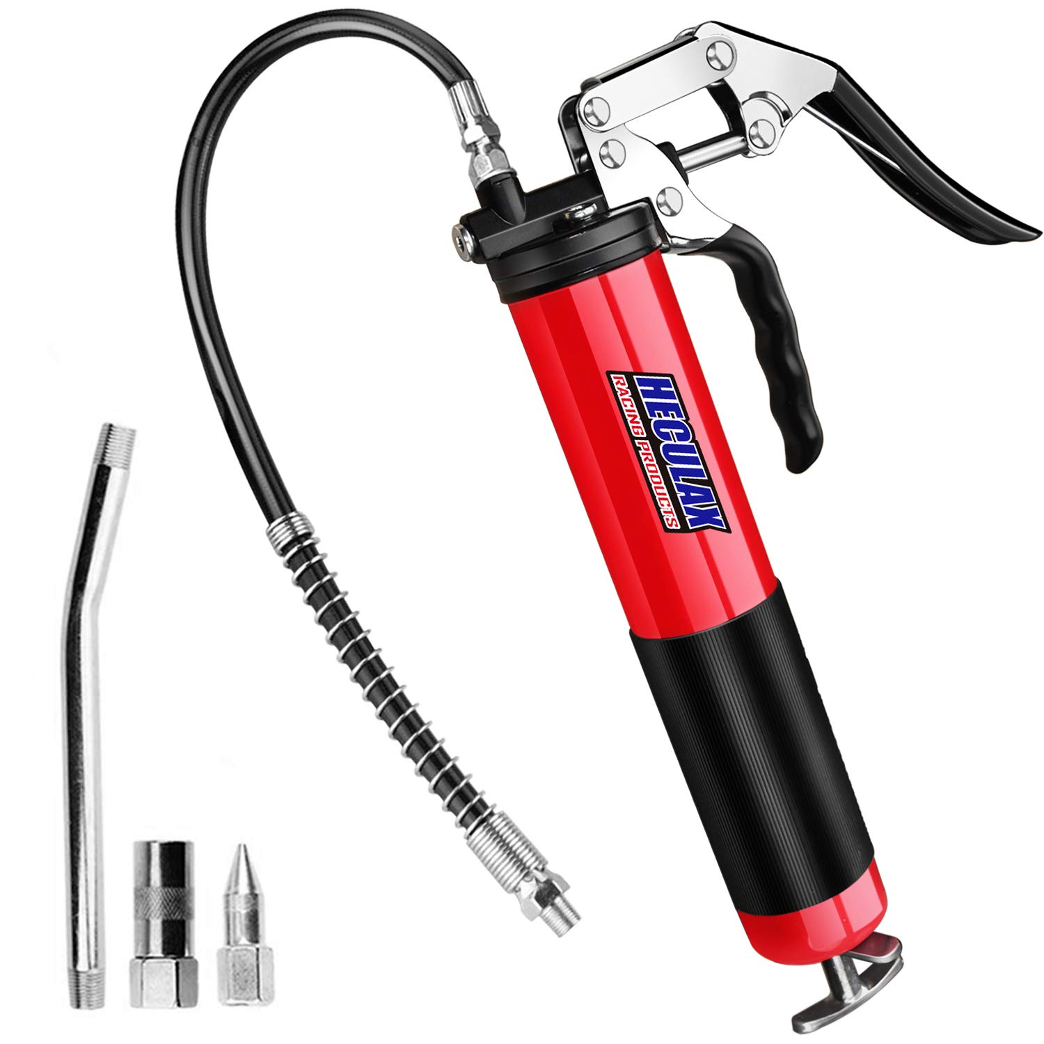 Buy Motovecor Grease Gun Heavy Duty Professional Pistol Grip Grease Gun 6000 PSI 14.5 Oz 400cc