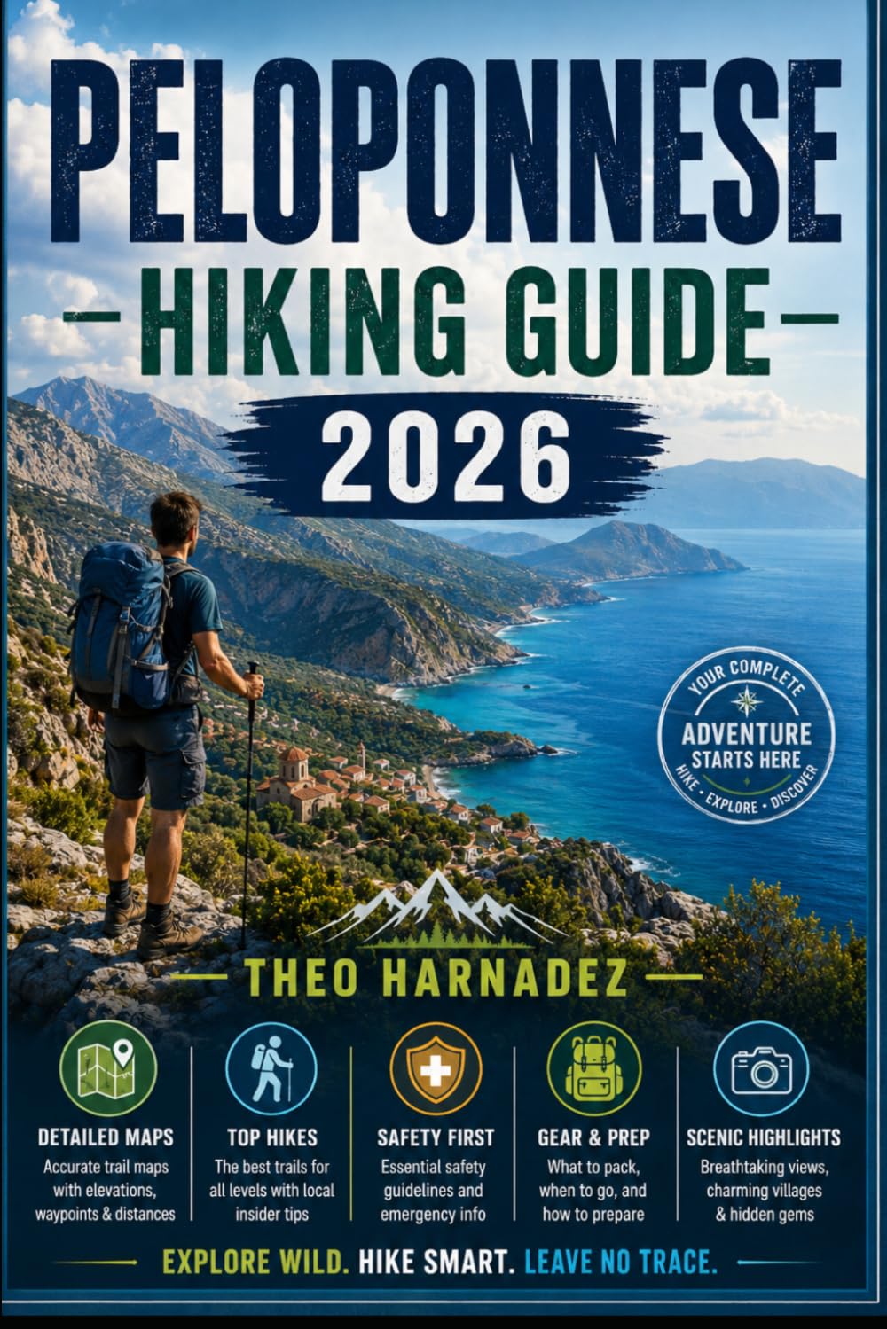 PELOPONNESE HIKING GUIDE (UNTAMED ROUTES SERIES)