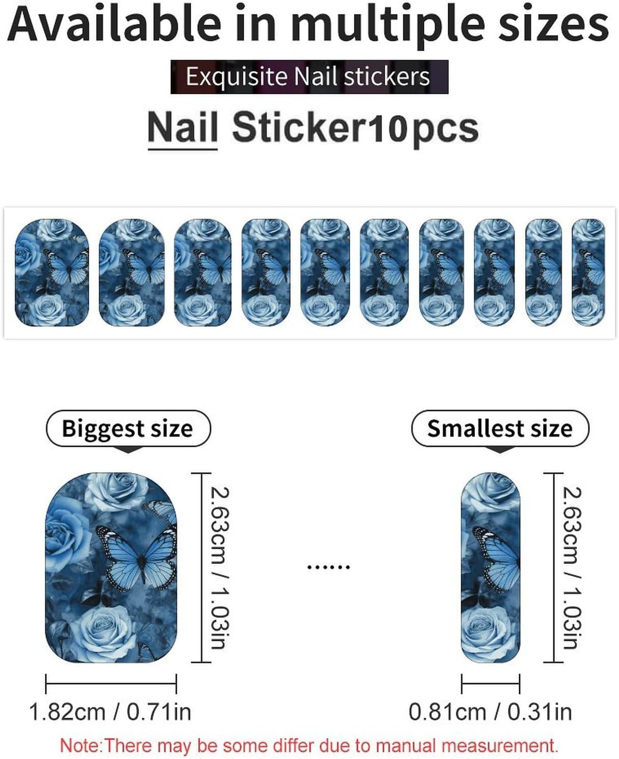Nail Strips Bundle Full Wrap Long Lasting Nail Polish Strips Easy Application and Removal Salon Quality Self Adhesive Art Stickers for Women Gifts