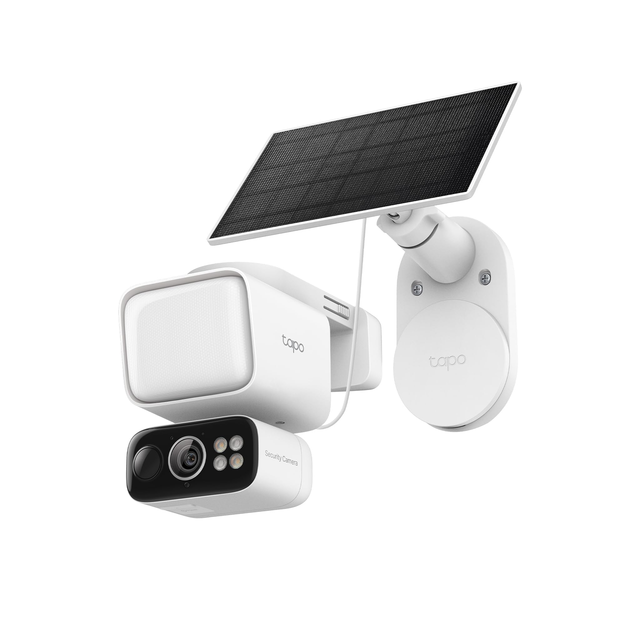 Tapo C615F KIT 360° Flutlichtkamera | Solar Überwachungskamera Außen mit Akku | 2K 3MP | KI-Erkennung | 24/7 Aufnahme | 2-Wege-Audio | Lokale MicroSD & Cloud | Kompatibel mit Alexa & Google