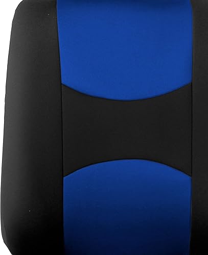 Miniatura 6 de FH Group Funda de asiento de automóvil para asiento trasero, fundas de asiento trasero de ajuste universal para automóviles con banco sólido,