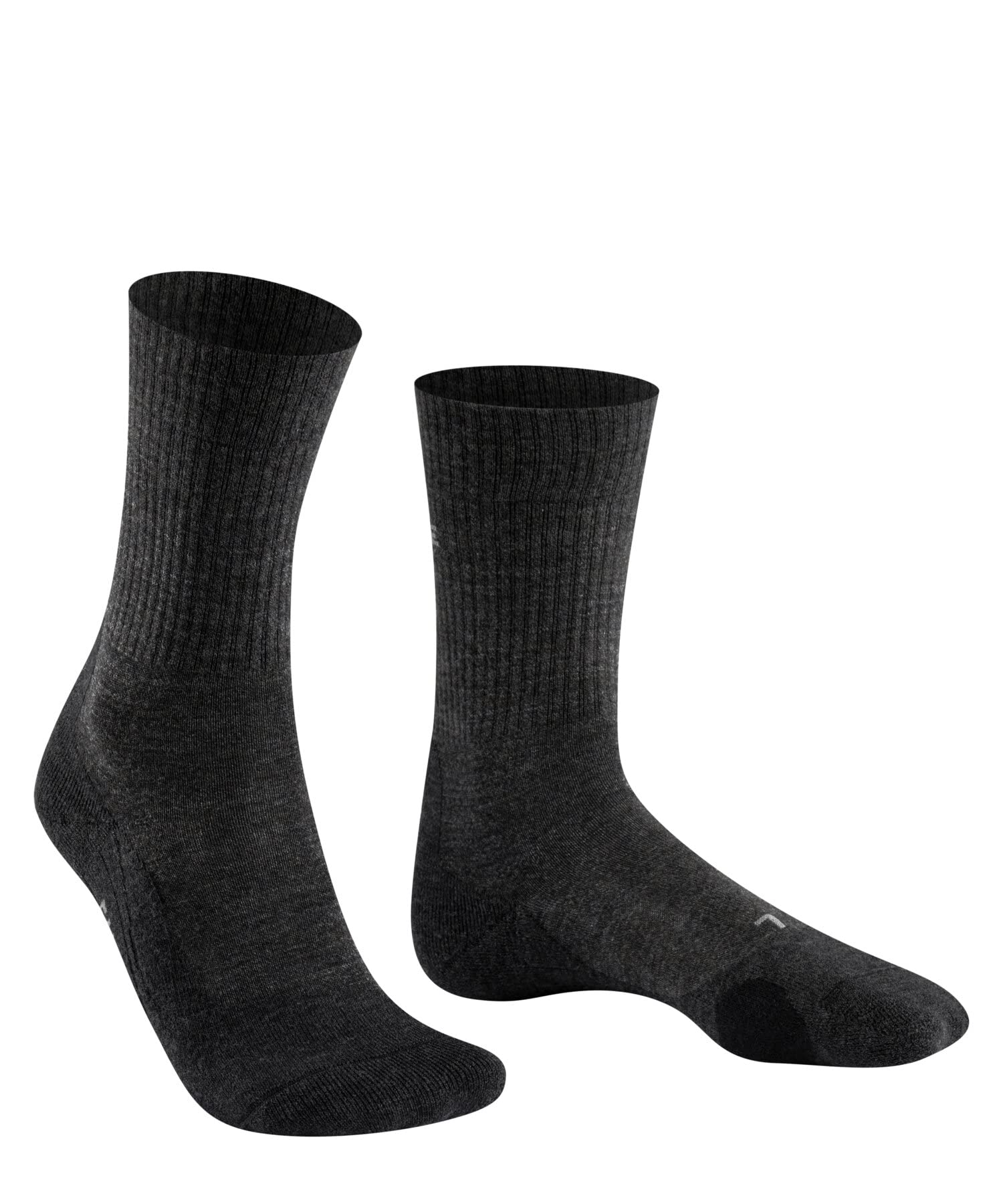 FALKE Kobiety TK2 Wool Skarpety do wędrówek średnio wyściełane długie ciepłe termoaktywne oddychająca regulująca temperaturę neutralizująca zapachy wełna materiał funkcyjny 1 Para