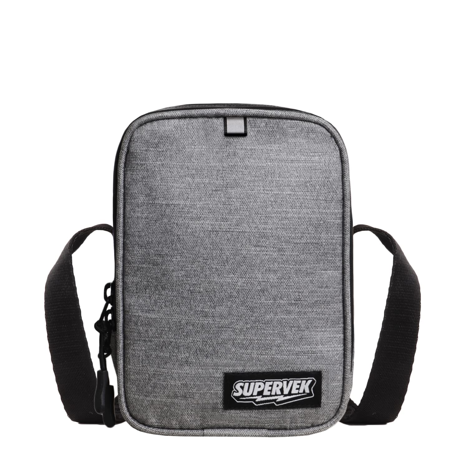 Pro Small Sling Bag for Men Women Crossbody - Water-Resistant Small Side Bag for men travel, Cross Body Shoulder Hand Mini Bag for men, Passport Small Bags for Mens Gifts - Minimal Khadi Grey-image-9
