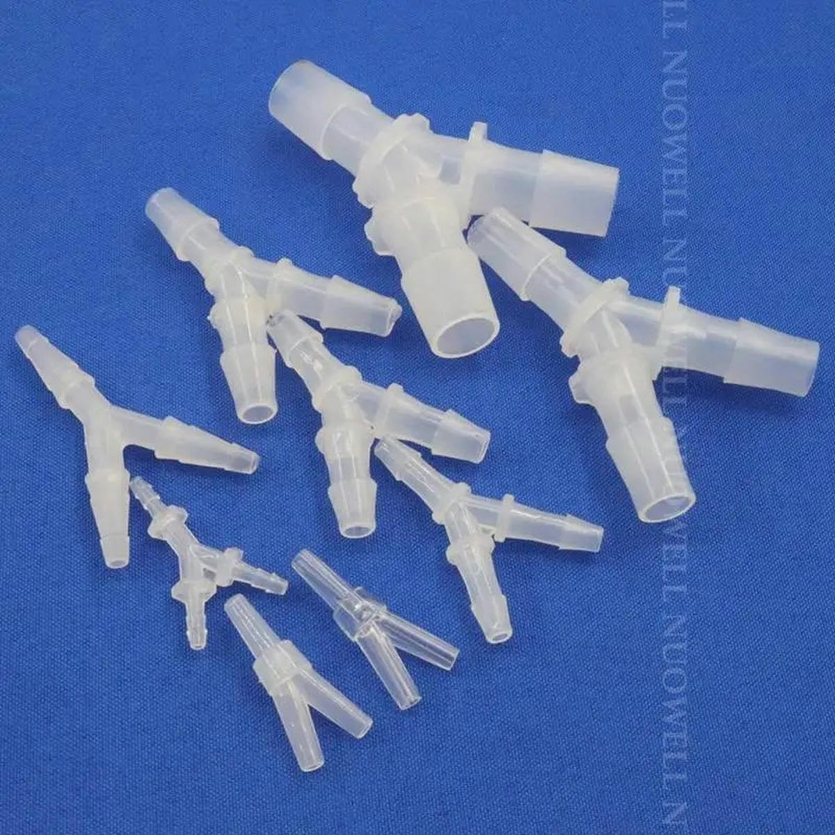200~5 Stück 2,4–6,4 mm Y-Typ T-Stück-Verbinder Rohrverteiler Aquarium-Adapter Luftpumpenschlauchverteiler-Anschluss-200 Stück-3,5 mm Pagode