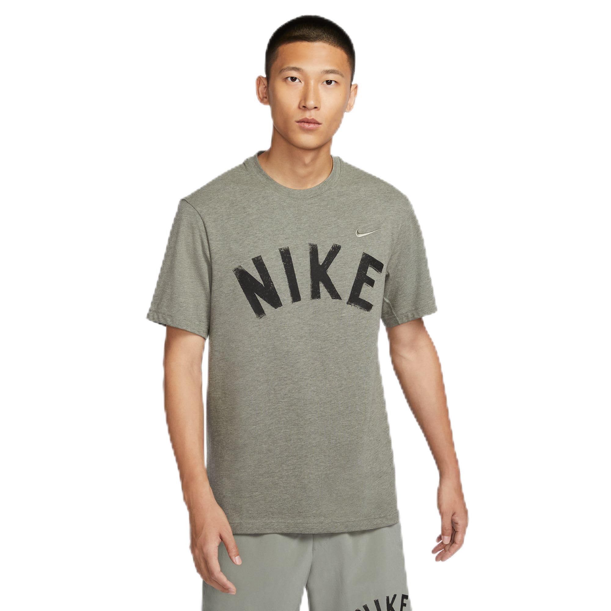 Nike Mens Primary Swoosh Top Dri Fit Short Sleeve Versatile T-Shirt-image-13