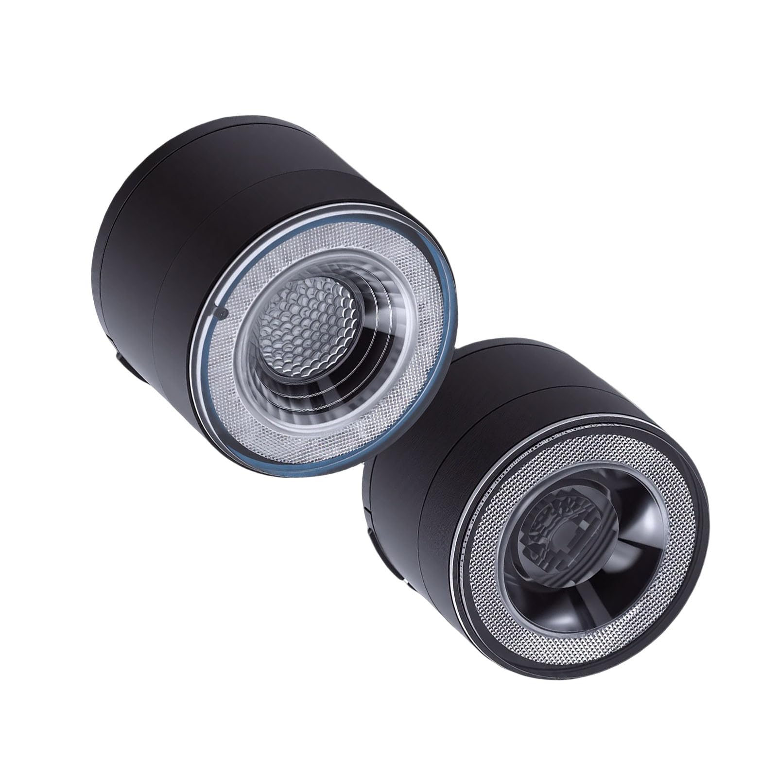 Generic Juego de Luces Traseras para Faros de Bicicleta Recargables con Detección Inteligente de 8 Colores para Desplazamientos y Paseos Nocturnos