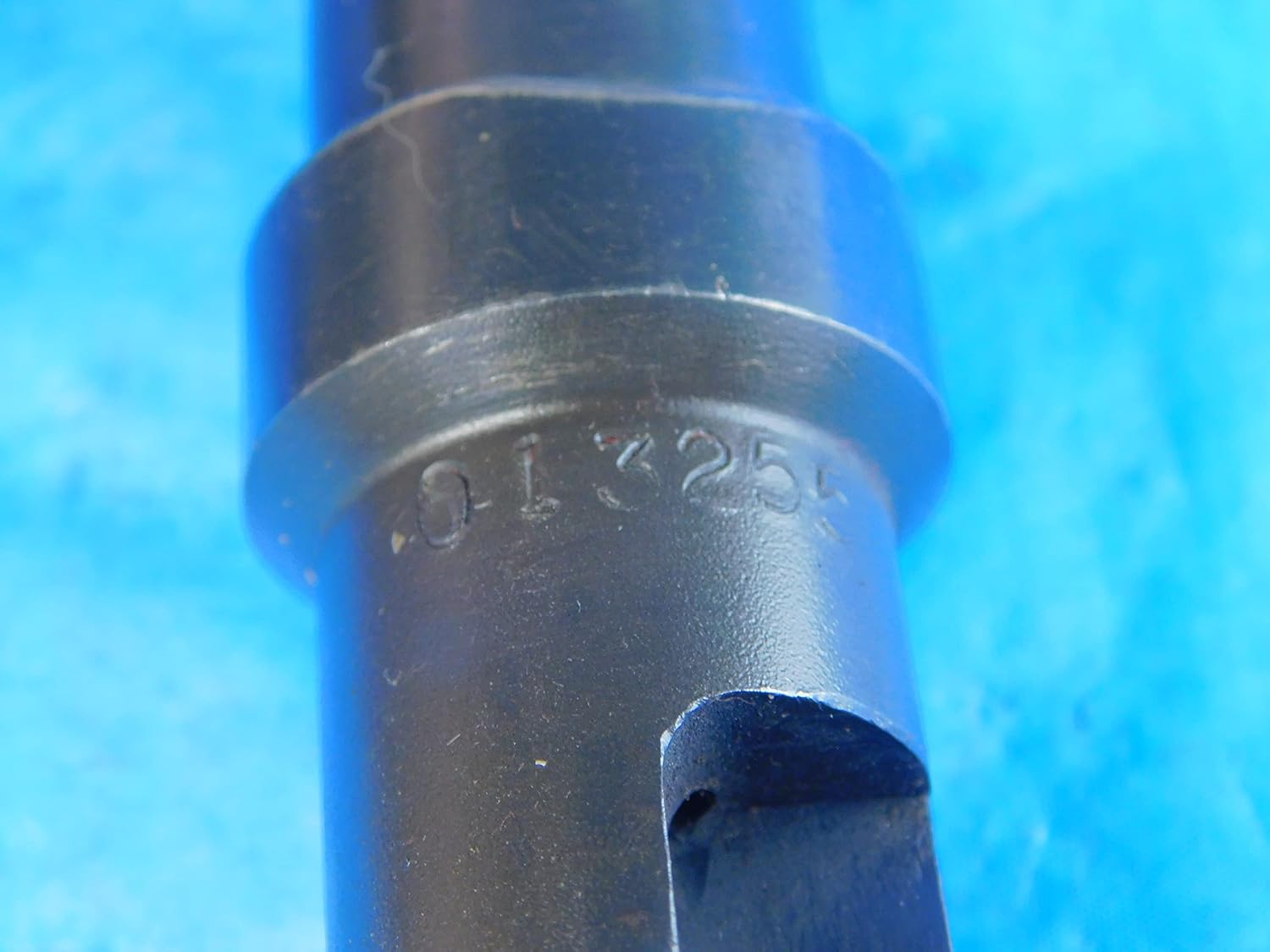 AMEC ? #0 COOLANT Thru INDEXABLE Spade Drill W/ 45 DEG Countersink 1" Shank 2 FL - JP0503AE2