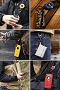 【ROOT CO.】 GRAVITY MAGREEL 360 Carabiner Reel with Built-In Magnet (Khaki/Matte) gallery image