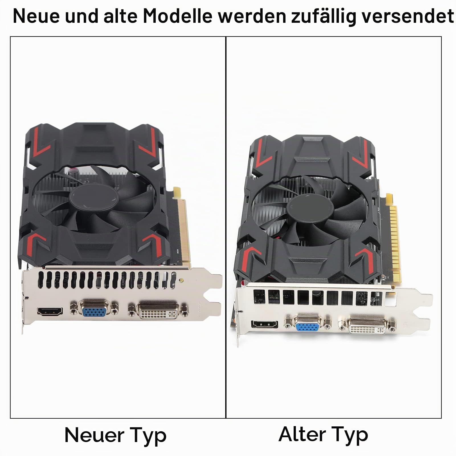 ATI HD6770 4 GB Grafikkarte, 4 GB 128 Bit DDR5 650 MHz Computer PC Gaming Video Grafikkarte GPU, Single Fan Low Profile Grafikkarte, Computer Netzwerk Zubehör