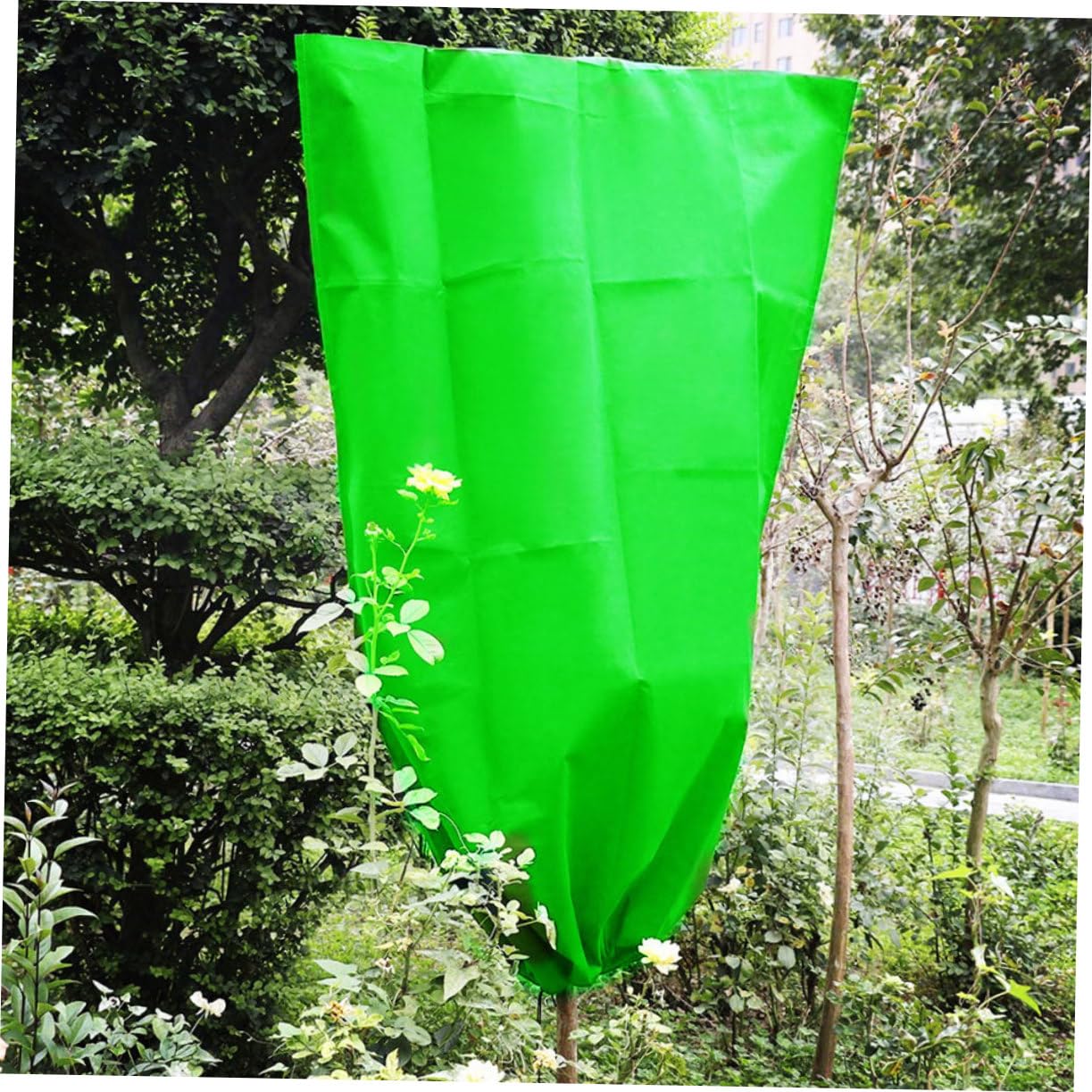 Toddmomy 2 Set Coperture Antigelo per Piante da Protettivi Non con Cinghia per Protezione Inverno E Maggiore al Freddo 4 Pezzi * 2