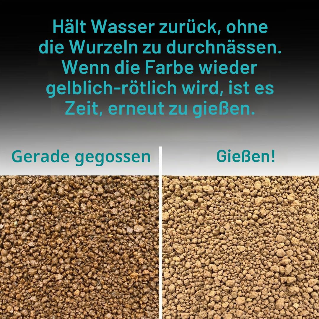 ZOMA Akadama für professionelle Bonsai Körner 2-5 mm, Japanischer Ton für Bonsai und Sukkulenten harte Sorten, Vulkan-Substrat, Drainage und Anti-Rückstauung - 1,5 L