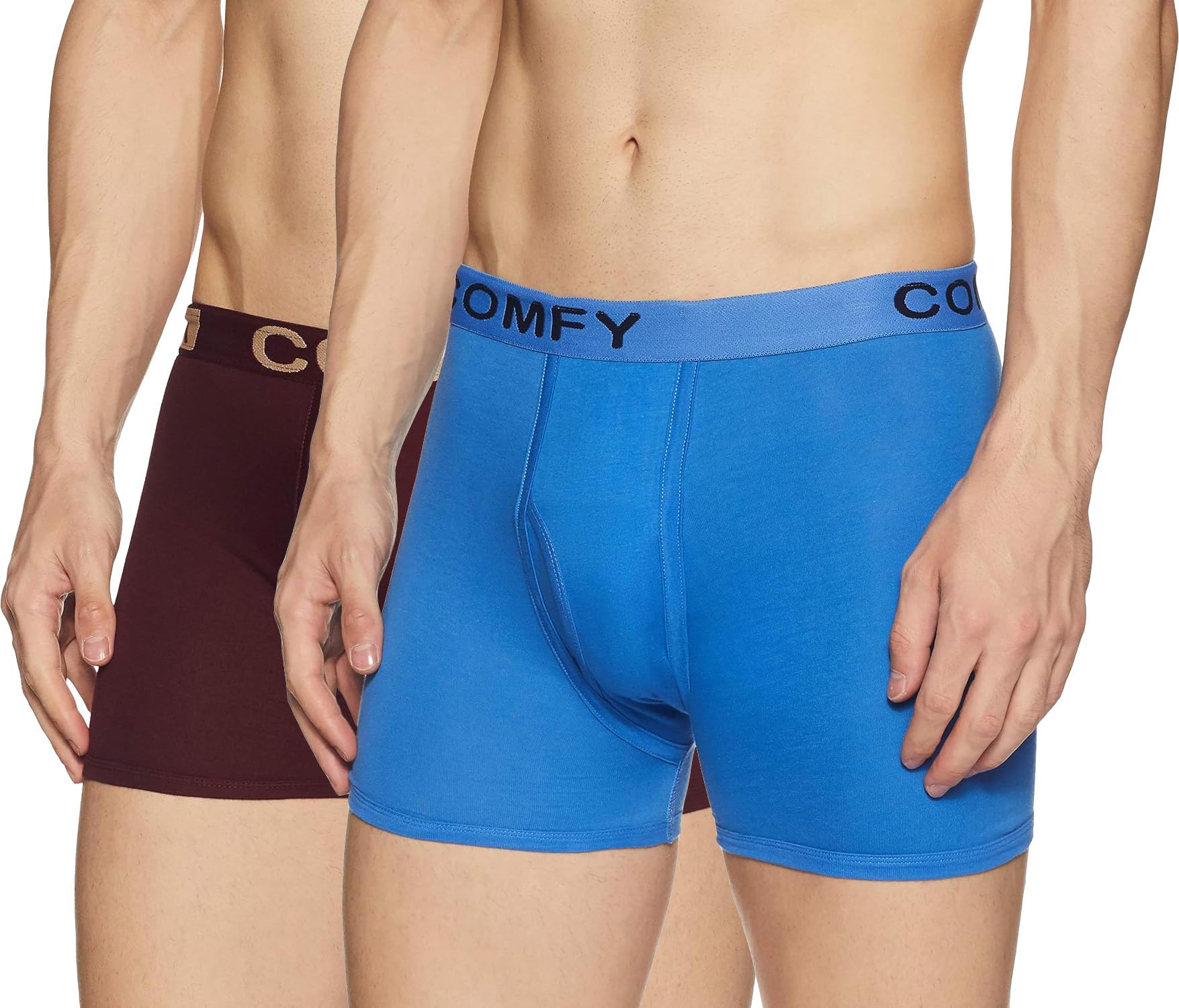 amul comfy Men's Cotton Assorted Plain/Solid Outer Elastic Trunks (#FCD-Trunk-OE)-picture-25
