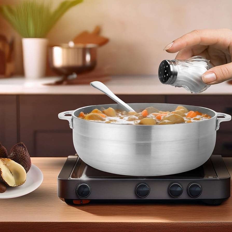 Amazon.com: Alpine Cuisine 11-Quart Nonstick Aluminum Caldero Pot