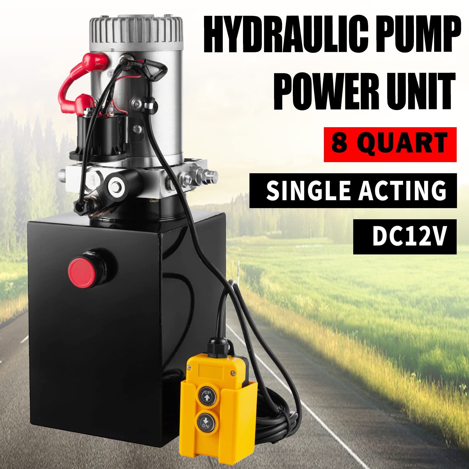 Enerpac SCL-101H Single Acting Cylinder Pump Set RCS-101 Cylinder with P-392 Hand Pump