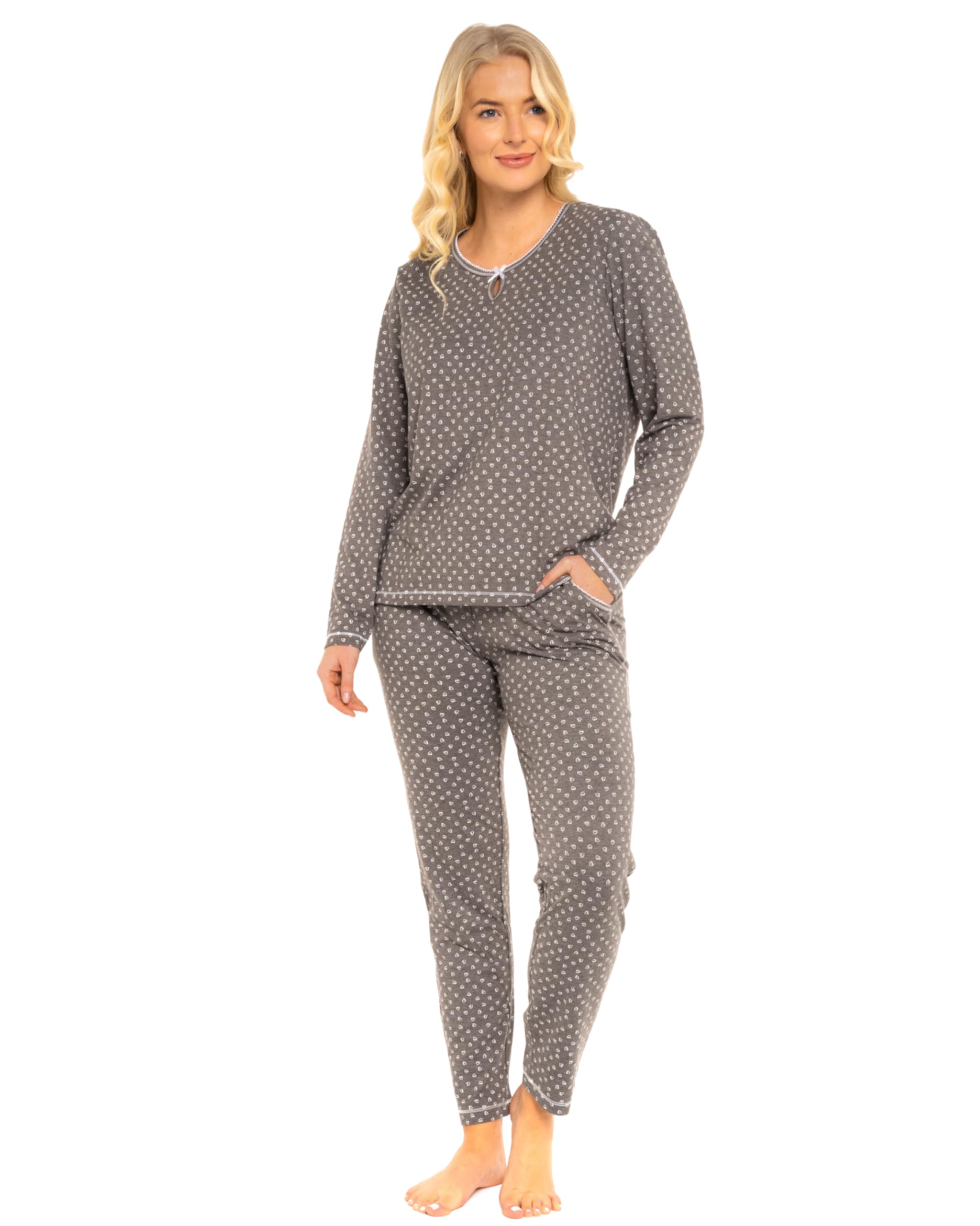 Suzy Me Ladies Cotton Rich Pyjama Gift Boxed