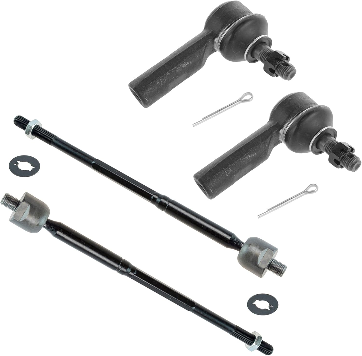 Steering Tie Rod End Inner Outer LH RH Set of 4 for Scion